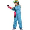 Galaxy Quest PrimaLoft Waterproof Zipper Snow Overall, Blue - Snowsuits - 7