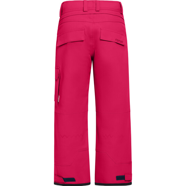 Crusade Adjustable Waistband Waterproof Snow Pants, Pinky Pink - Snow Pants - 2