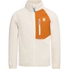Avan PrimaLoft Bio Fleece Chin Guard Zipper Jacket, Teddy & Almond - Jackets - 1 - thumbnail