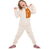 Avan PrimaLoft Bio Fleece Chin Guard Zipper Jacket, Teddy & Almond - Jackets - 3