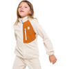 Avan PrimaLoft Bio Fleece Chin Guard Zipper Jacket, Teddy & Almond - Jackets - 4