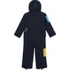 Quest PrimaLoft Waterproof Zipper Snow Overall, True Navy & Corporate Red - Snowsuits - 2