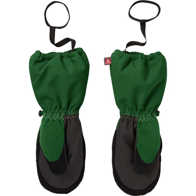 Statement PrimaLoft Silicon Print Wrist Leash Mittens, Mountain Green - Gloves - 2