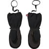 Statement PrimaLoft Silicon Print Wrist Leash Mittens, Black - Gloves - 2