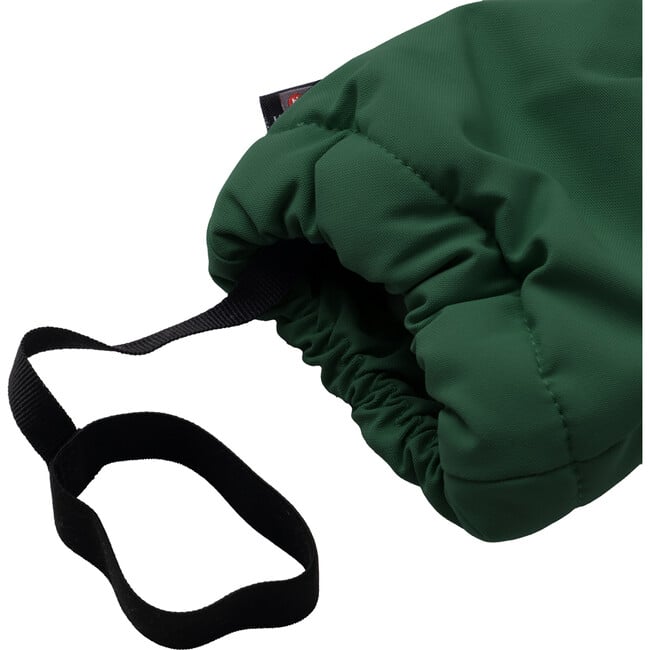 Statement PrimaLoft Silicon Print Wrist Leash Mittens, Mountain Green - Gloves - 4