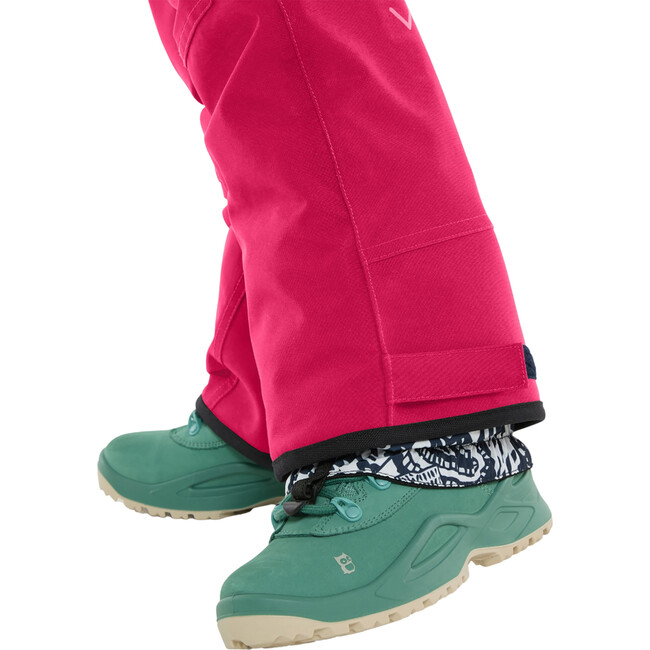 Crusade Adjustable Waistband Waterproof Snow Pants, Pinky Pink - Snow Pants - 9