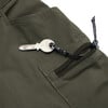 Scrab Adjustable Waistband Outdoor Pocket Shorts, Olive - Shorts - 8