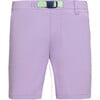 Linn Everyday Outdoor 2-Pocket Belt Shorts, Lavender - Shorts - 1 - thumbnail