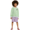 Legna Macem Crew Neck Long Sleeve Oversized Sweatshirt, Paradise - Sweatshirts - 3