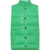 Children Featherlight Sleeveless Button Down Vest, Parrot - Vests - 1 - thumbnail