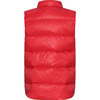 Children Featherlight Sleeveless Button Down Vest, Red - Vests - 2