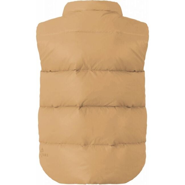 Children Featherlight Sleeveless Button Down Vest, Mahogany Rose - Vests - 2