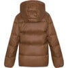 Children Featherlight Detachable Hood Pocket Winter Ski Jacket, Brownie - Jackets - 2