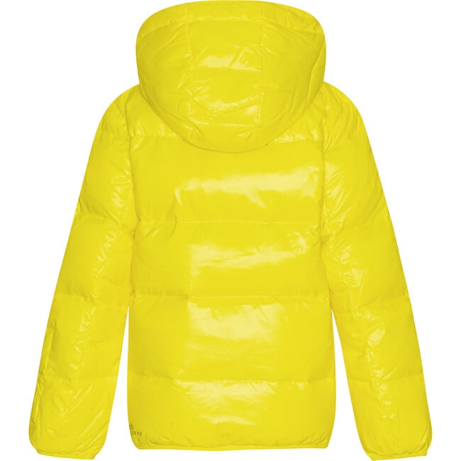 Children Featherlight Detachable Hood Pocket Winter Ski Jacket, Yellow - Jackets - 2