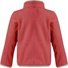 Doubleface Contrast Colour Fleece Zipper Jacket, Strawberry Sorbet & Mocca - Fleece & Sherpa Jackets - 2