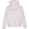 Doubleface Contrast Color Fleece Pocket Hoodie, Rose Powder & Mocca - Fleece & Sherpa Jackets - 2