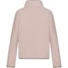 Doubleface Contrast Colour Fleece Zipper Jacket, Mahogany Rose & Mocca - Fleece & Sherpa Jackets - 2