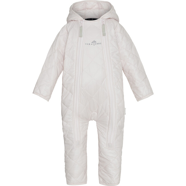 Baby Girls Thermolite Hood 2-Zipper Overall, Rose Powder