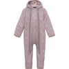 Baby Thermolite Hood 2-Zipper Overall, Heather - Overalls - 1 - thumbnail