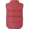 Baby Featherlight Sleeveless Button Down Vest, Strawberry Sorbet - Vests - 2