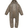 Baby Thermolite Hood 2-Zipper Overall, Caramel - Overalls - 1 - thumbnail