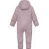 Baby Thermolite Hood 2-Zipper Overall, Heather - Overalls - 2