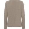 Children Cashmere Long Sleeve Knit Sweater, Bear Melange - Sweaters - 2