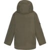 Arctic Detachable Hood Adjustable Waist Winter Ski Jacket, Dark Olive - Jackets - 2