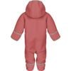 Baby Doubleface Contrast Color 2-Zipper Fleece Babysuit, Calypso & Paloma - Overalls - 2