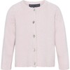 Baby Cashmere Raglan Sleeve Knit Cardigan, Rose Powder - Cardigans - 1 - thumbnail