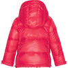 Baby Featherlight Detachable Hood Winter Jacket, Flamingo - Jackets - 2