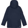 Arctic Detachable Hood Adjustable Waist Winter Ski Jacket, Navy - Jackets - 2