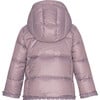 Baby Featherlight Detachable Hood Winter Jacket, Heather - Jackets - 2