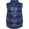 Baby Featherlight Sleeveless Button Down Vest, Midnight - Vests - 1 - thumbnail