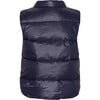 Baby Featherlight Sleeveless Button Down Vest, Navy - Vests - 2