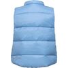 Baby Featherlight Sleeveless Button Down Vest, Azure - Vests - 2