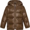 Baby Featherlight Detachable Hood Pocket Winter Jacket, Kangaroo - Jackets - 1 - thumbnail