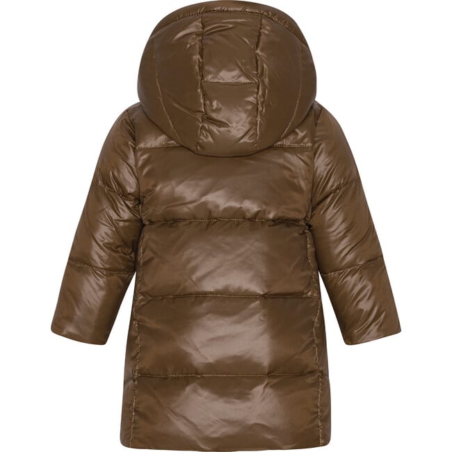 Baby Girls Featherlight Detachable Hood Zipper Long Winter Down Coat, Kangaroo - Parkas - 2