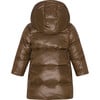 Baby Girls Featherlight Detachable Hood Zipper Long Winter Down Coat, Kangaroo - Parkas - 2