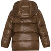 Baby Featherlight Detachable Hood Pocket Winter Jacket, Kangaroo - Jackets - 2