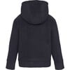 Doubleface Contrast Color Fleece Pocket Hoodie, Navy & Mocca - Fleece & Sherpa Jackets - 2