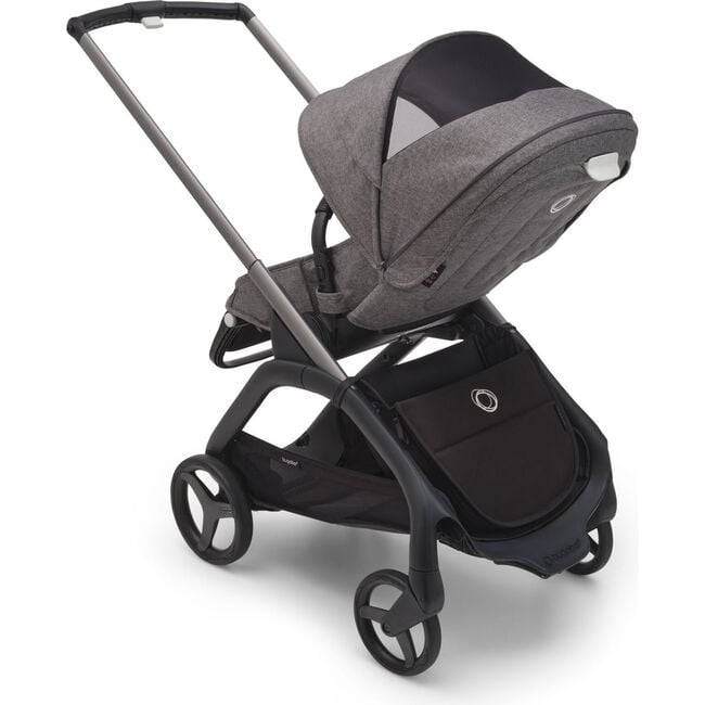 Bugaboo Dragonfly Seat Complete NA Graphite/Grey Melange - Single Strollers - 2