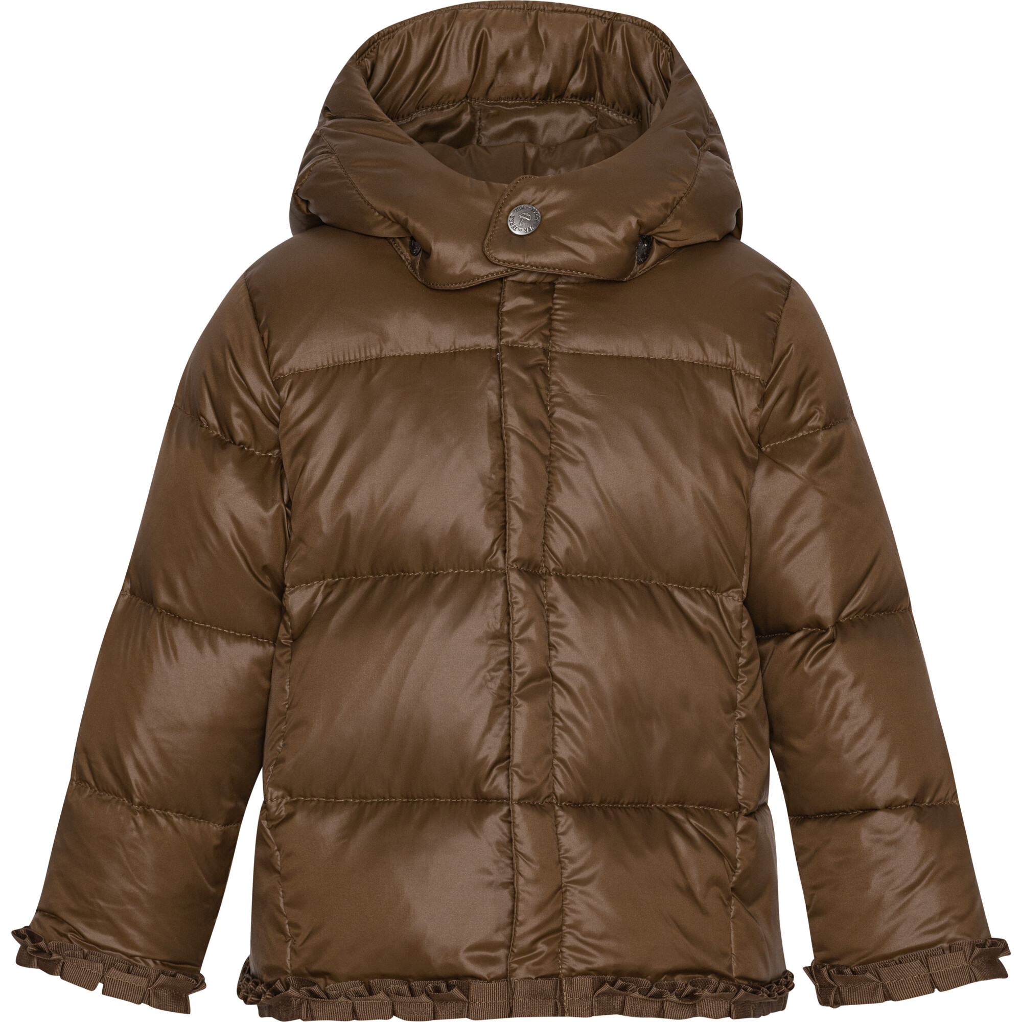 Baby Featherlight Detachable Hood Winter Jacket, Kangaroo - Jackets - 1