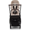Bugaboo Dragonfly Seat Complete NA Black/Desert Taupe - Single Strollers - 3
