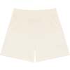 Women's Cream Knit Shorts - Shorts - 1 - thumbnail