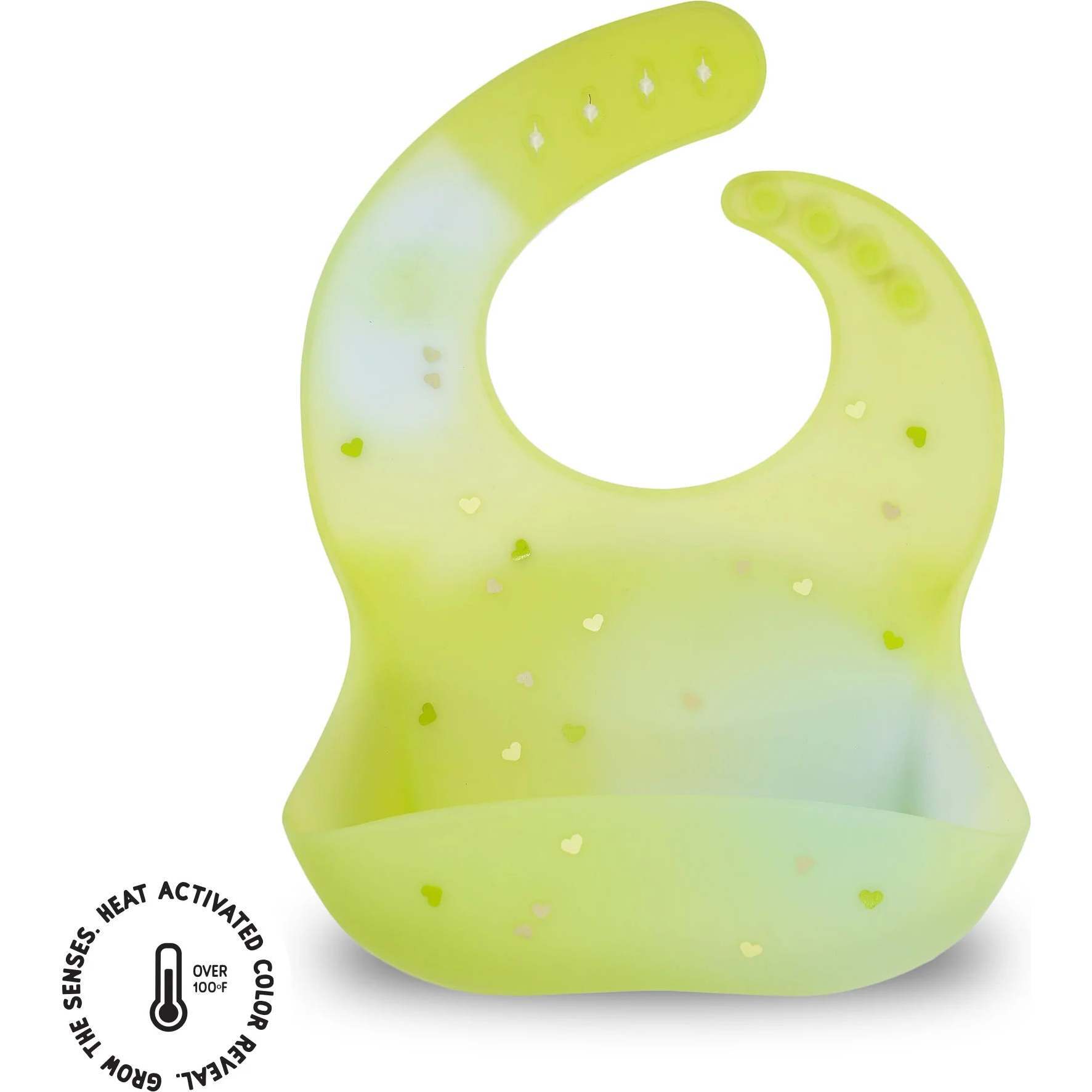 Color Changing Silicone Bib - Bibs - 1