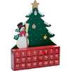 Wooden Snowman with Tree Advent Calendar - Advent Calendars - 1 - thumbnail