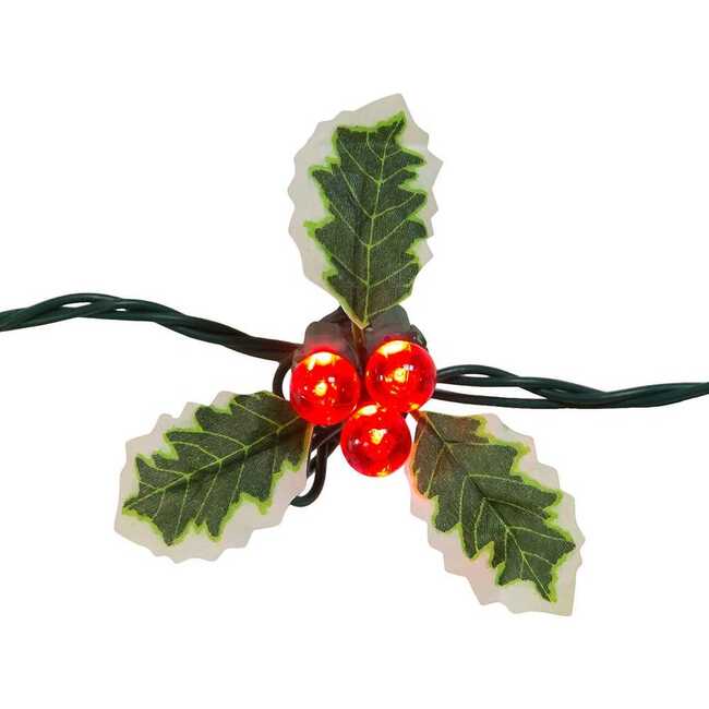 UL 36-Light Holly Berry Clusters Light Set - Lights - 2