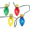 UL 10-Light Multi-Colored Giant C7 Bulb Light Set - Lights - 1 - thumbnail