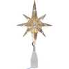 UL 10-Light Gold Bethlehem Star Treetop - Tree Toppers - 1 - thumbnail